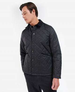 Barbour Checked Heron Quilted Jacket