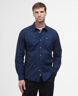 Hemd Irvine Textured Tailored