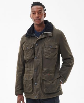 Barbour Wachsjacke Corbridge Hooded
