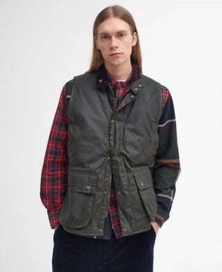 Barbour x Baracuta Oversized Waxed Gilet
