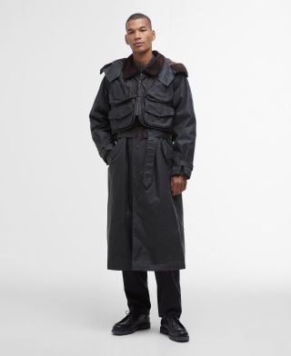Barbour x TO KI TO Wachsmantel Riding 