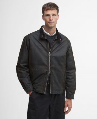 Wachsjacke Harrington Check