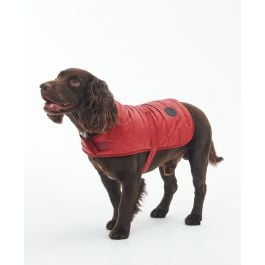 Barbour quilted dog coat black hotsell