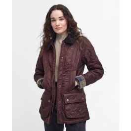 Burgundy barbour best sale jacket