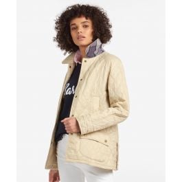 Barbour Summer Beadnell Quilt in Cream Barbour