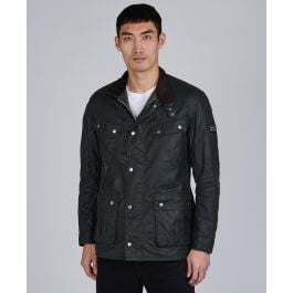 Mens barbour international duke wax jacket best sale