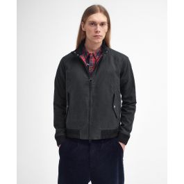 Shop the Barbour x Baracuta Porton Waxed Harrington Jacket Shop the Barbour x Baracuta Porton Waxed Harrington Jacket