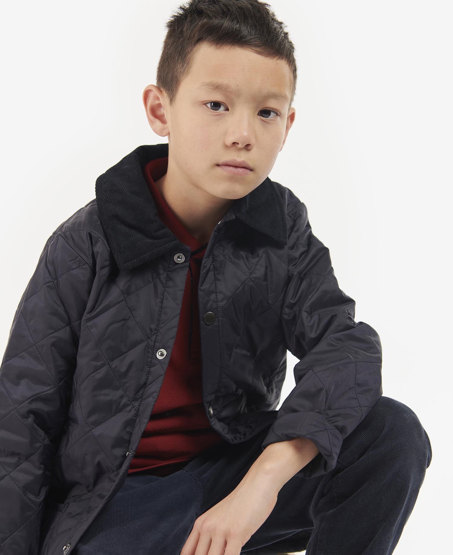 Barbour childrens liddesdale on sale quilted jacket