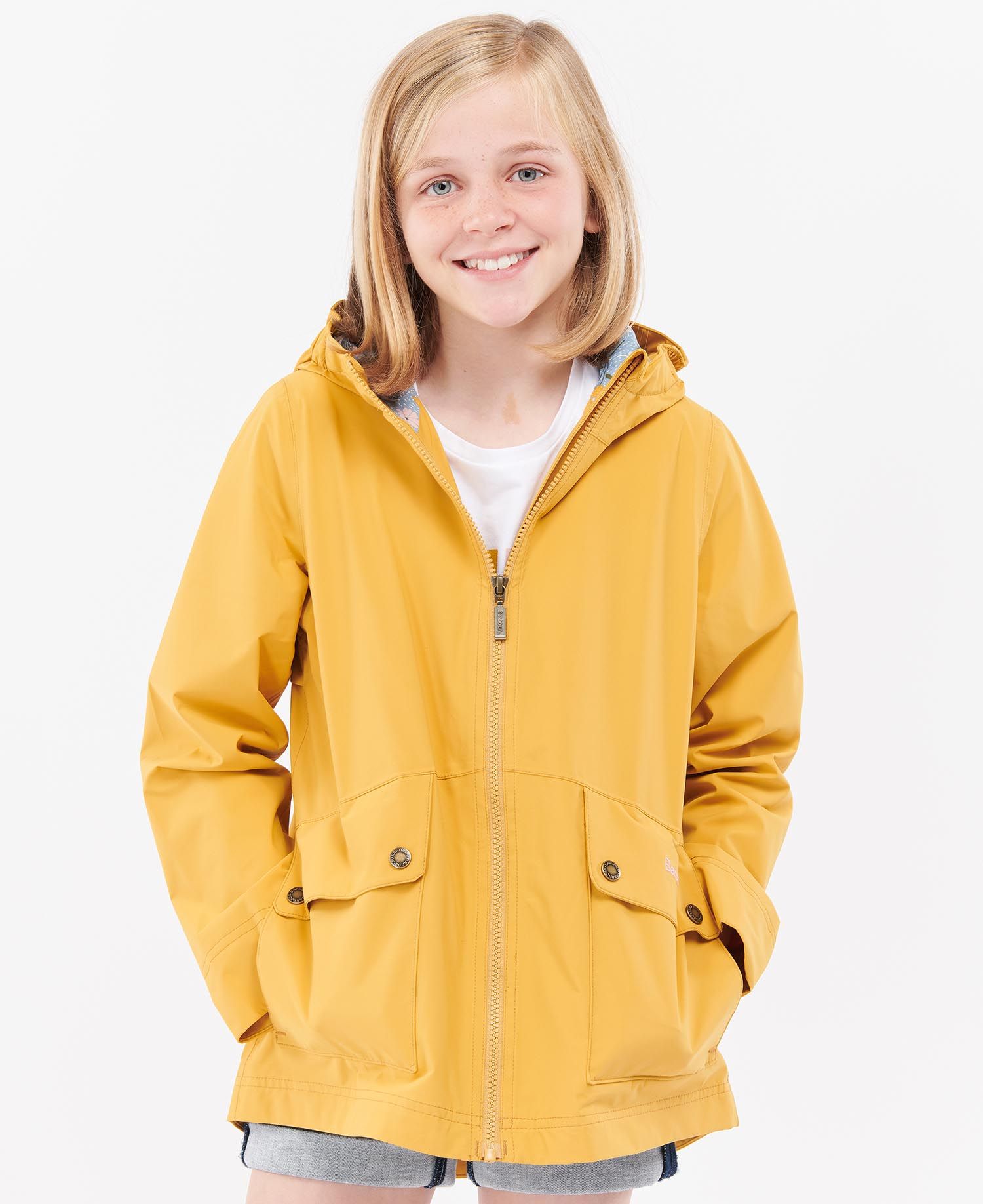 Ladies yellow barbour jacket shop