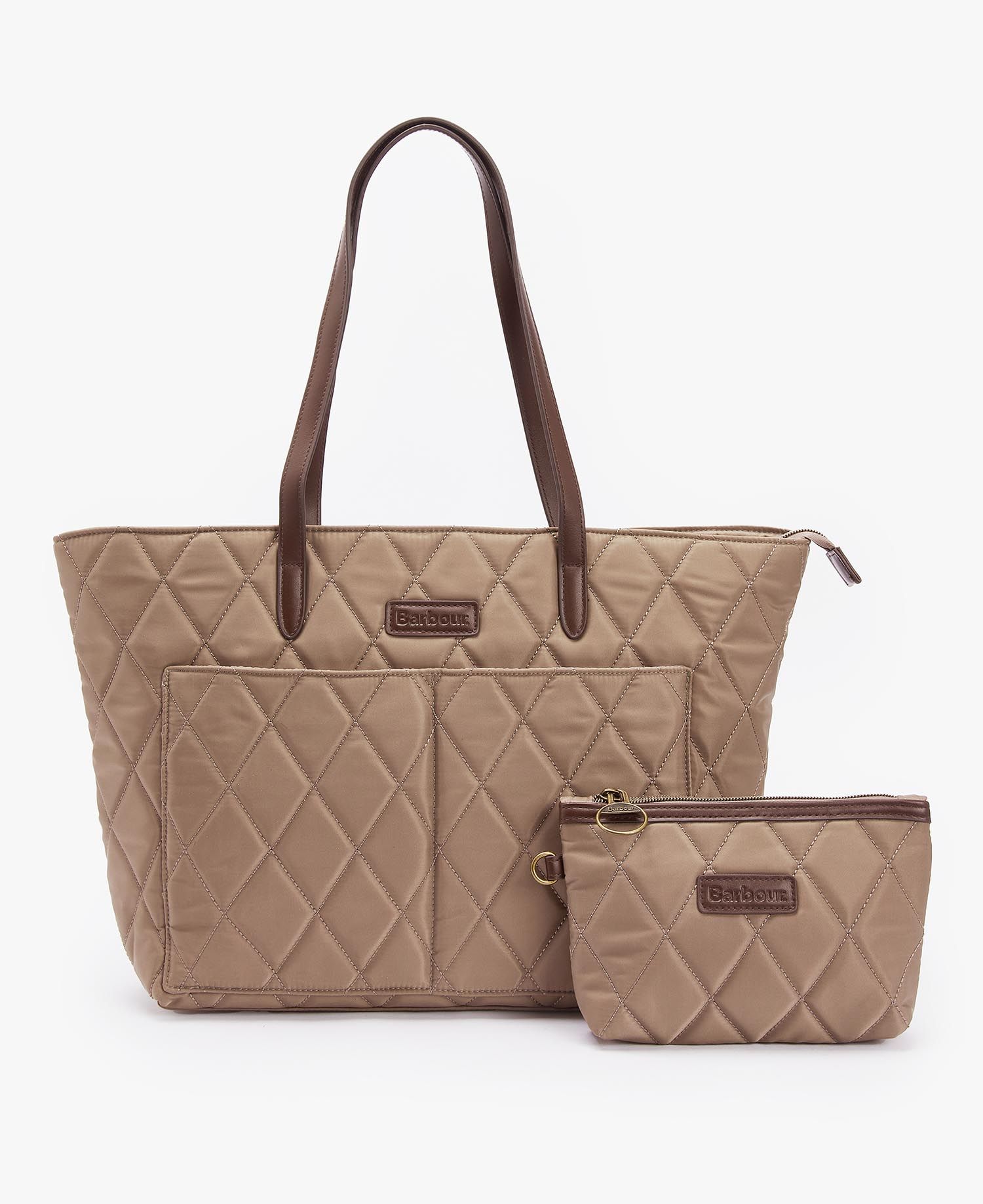 Shop the Barbour Quilted Tote Bag in Beige today. Barbour