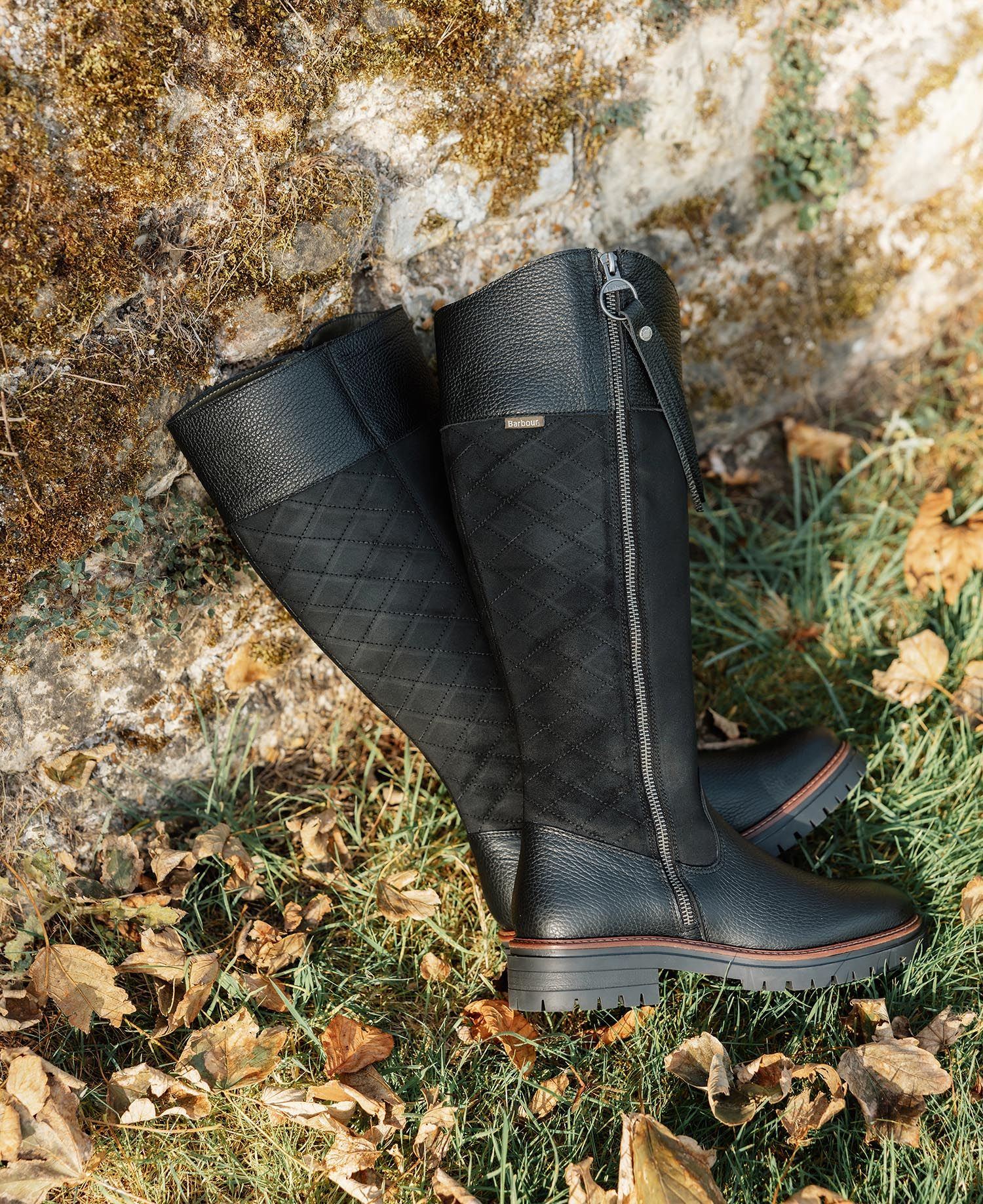 Shop the Barbour Ingrid Knee High Boots in Black today. Barbour