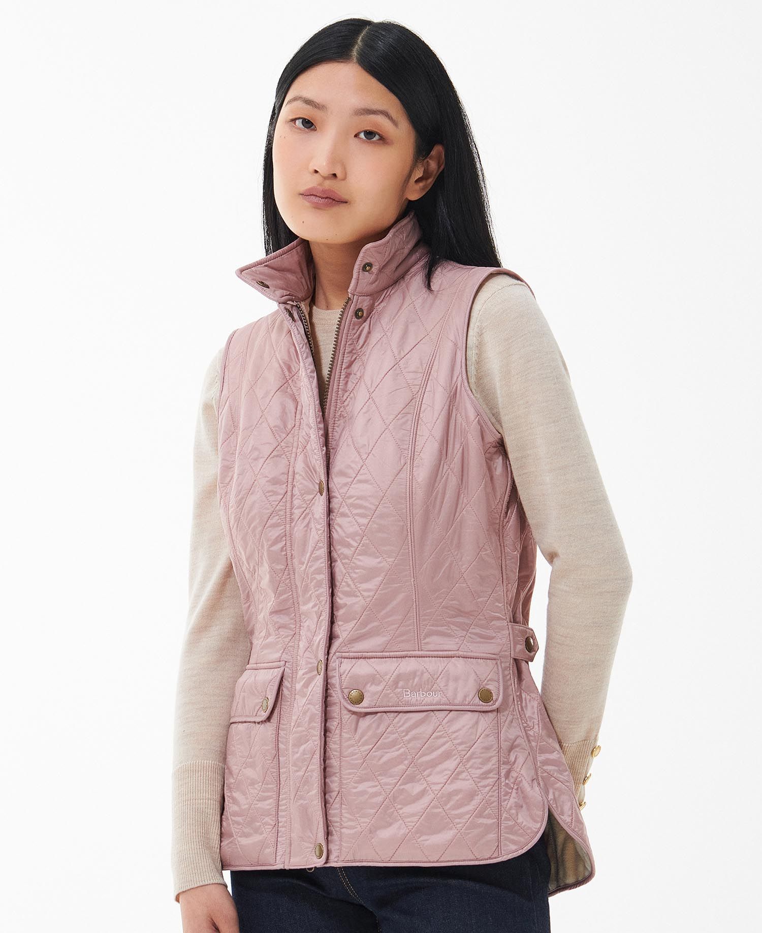 Shop the Barbour Wray Gilet in Pink today. Barbour