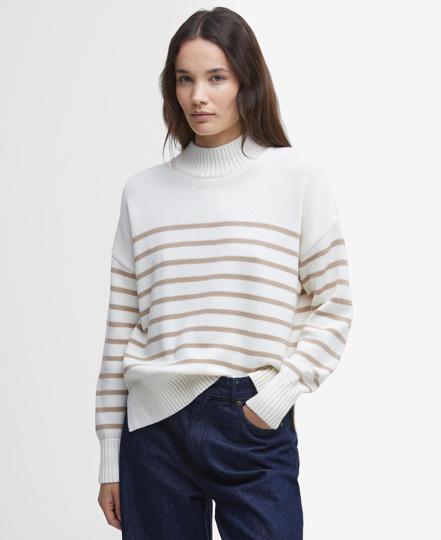 Barbour striped jumper outlet
