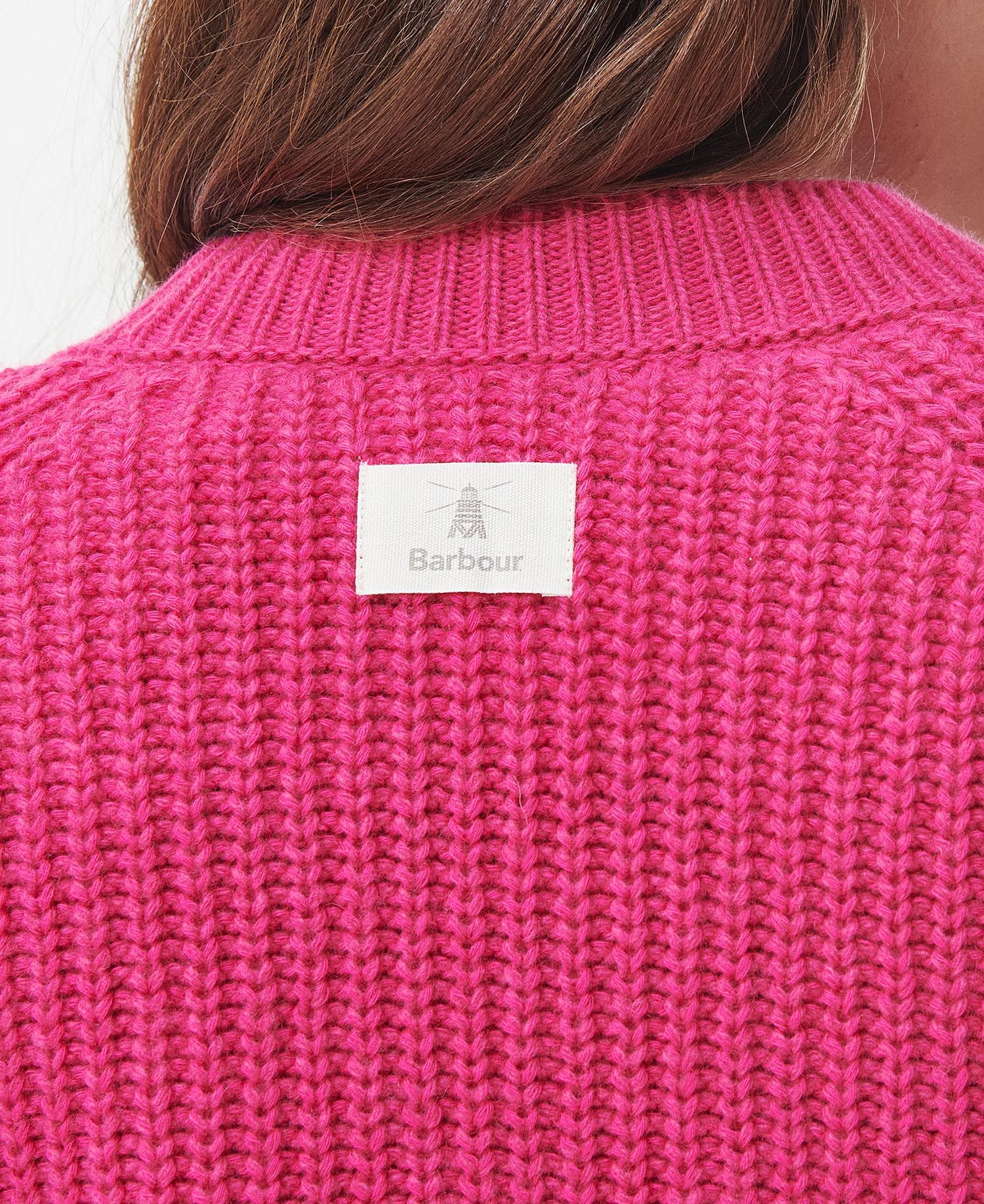 Barbour sweater womens Pink cheap