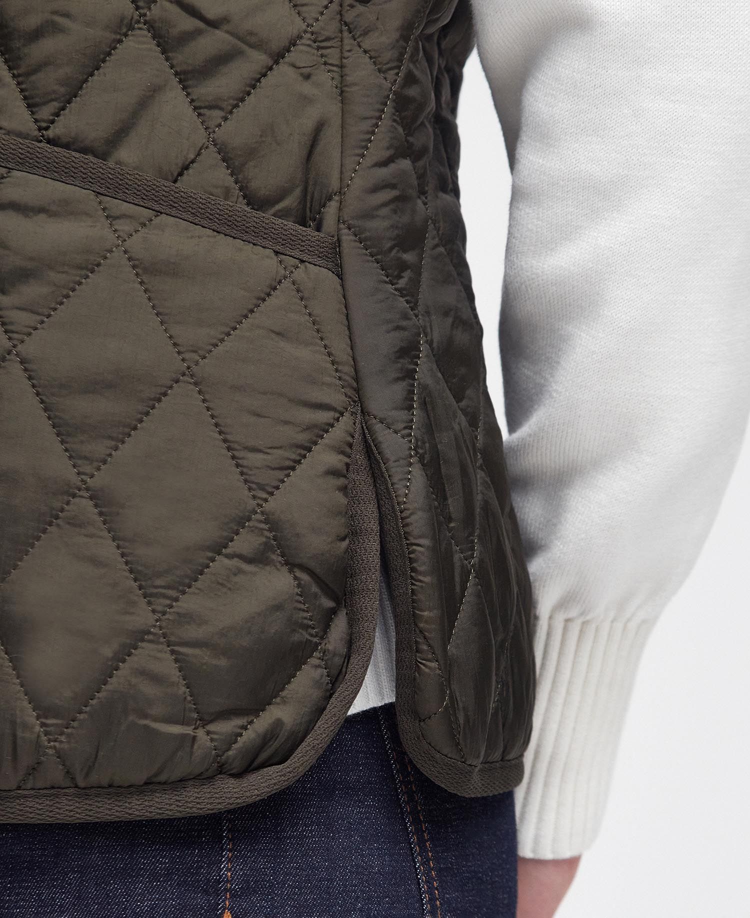 Barbour Betty Interactive Liner in Dark Olive Barbour