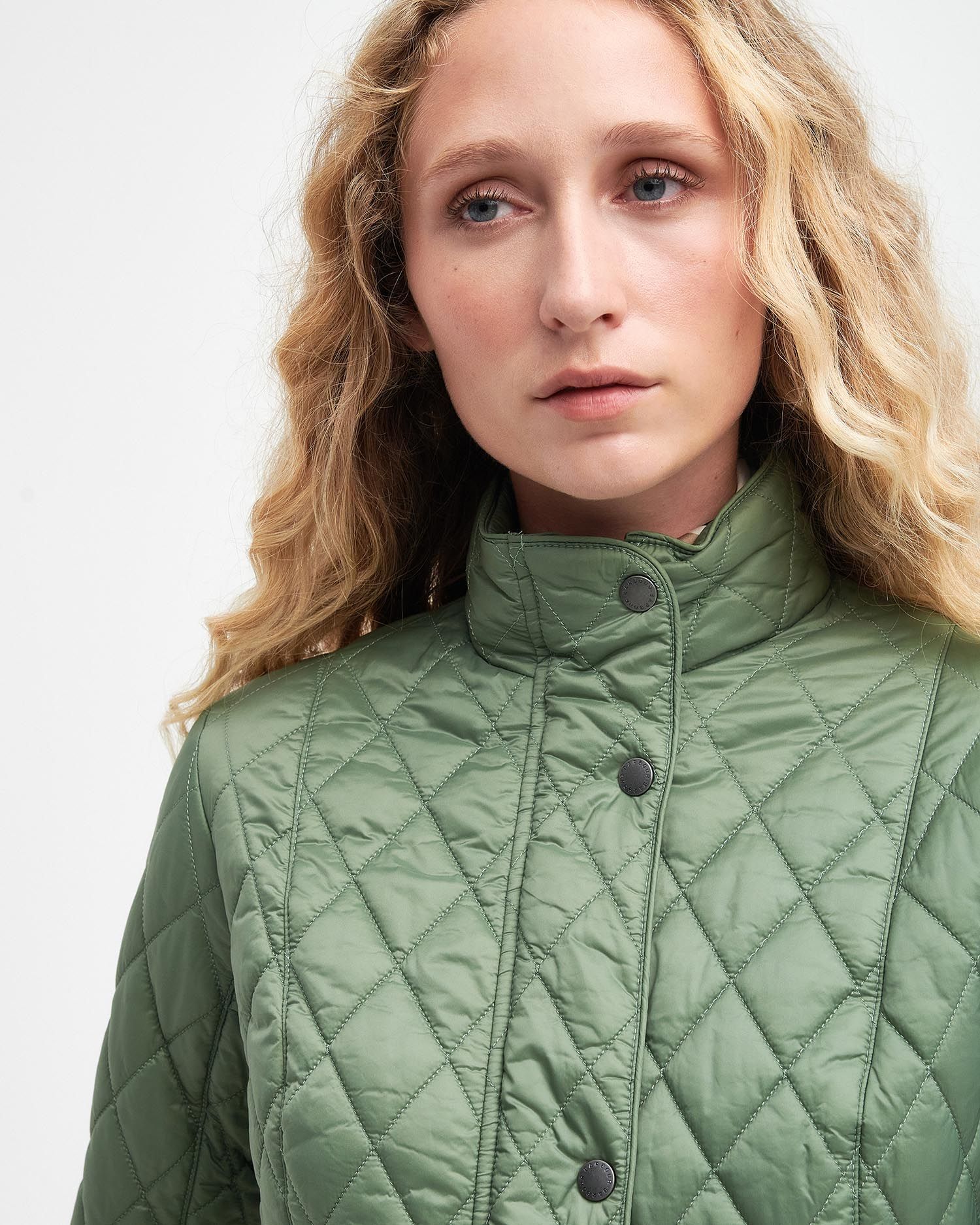 Shop the Flyweight Cavalry Quilted Jacket in Green today. Barbour