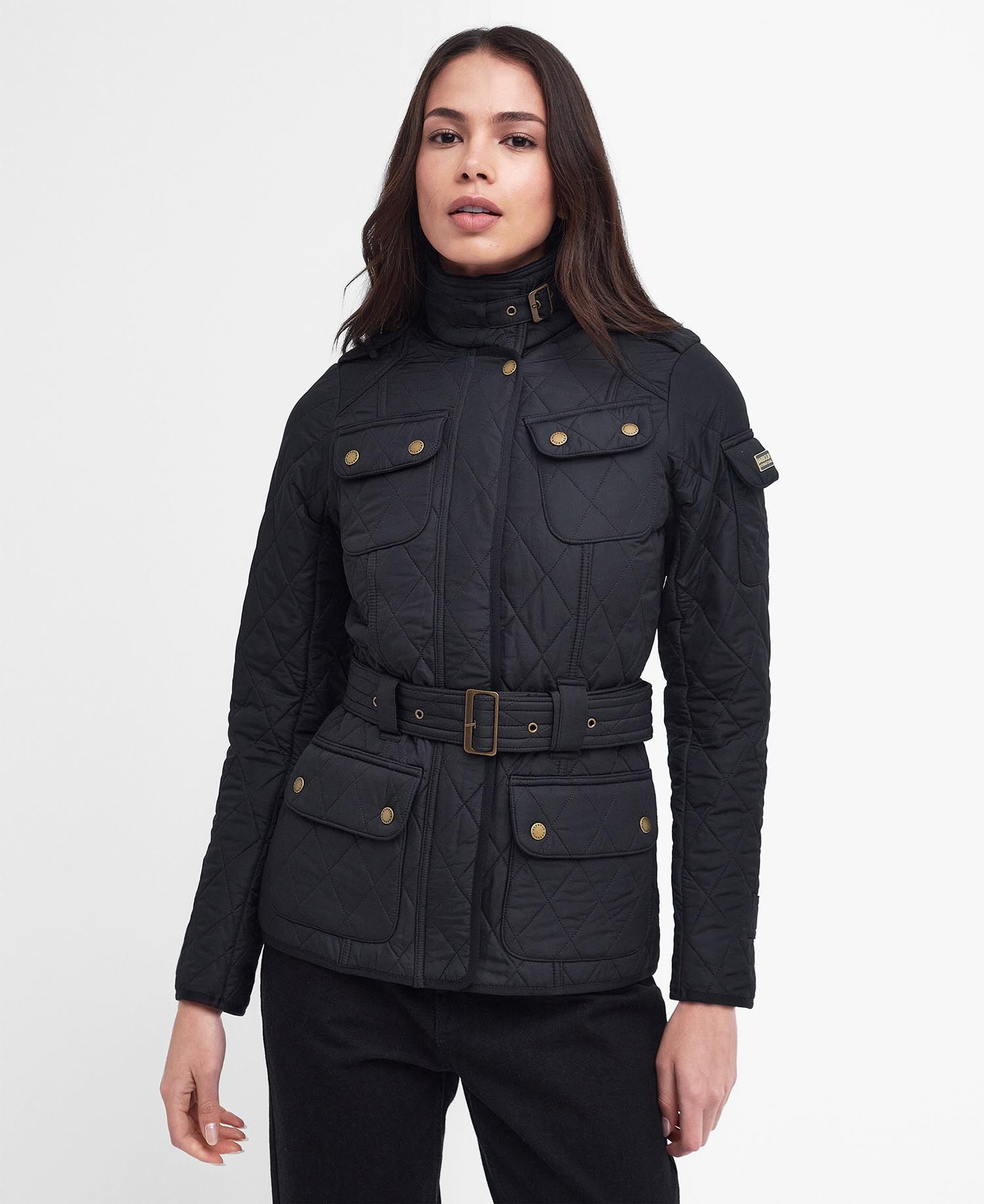 Barbour combe polarquilt jacket shop