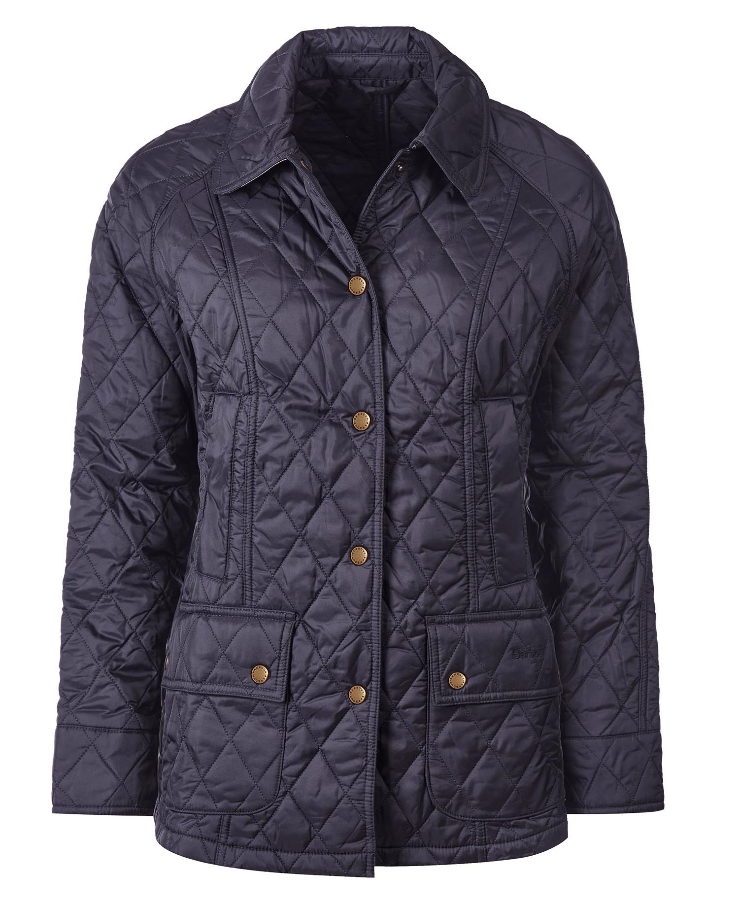 Barbour Summer Beadnell Quilt in Navy | Barbour
