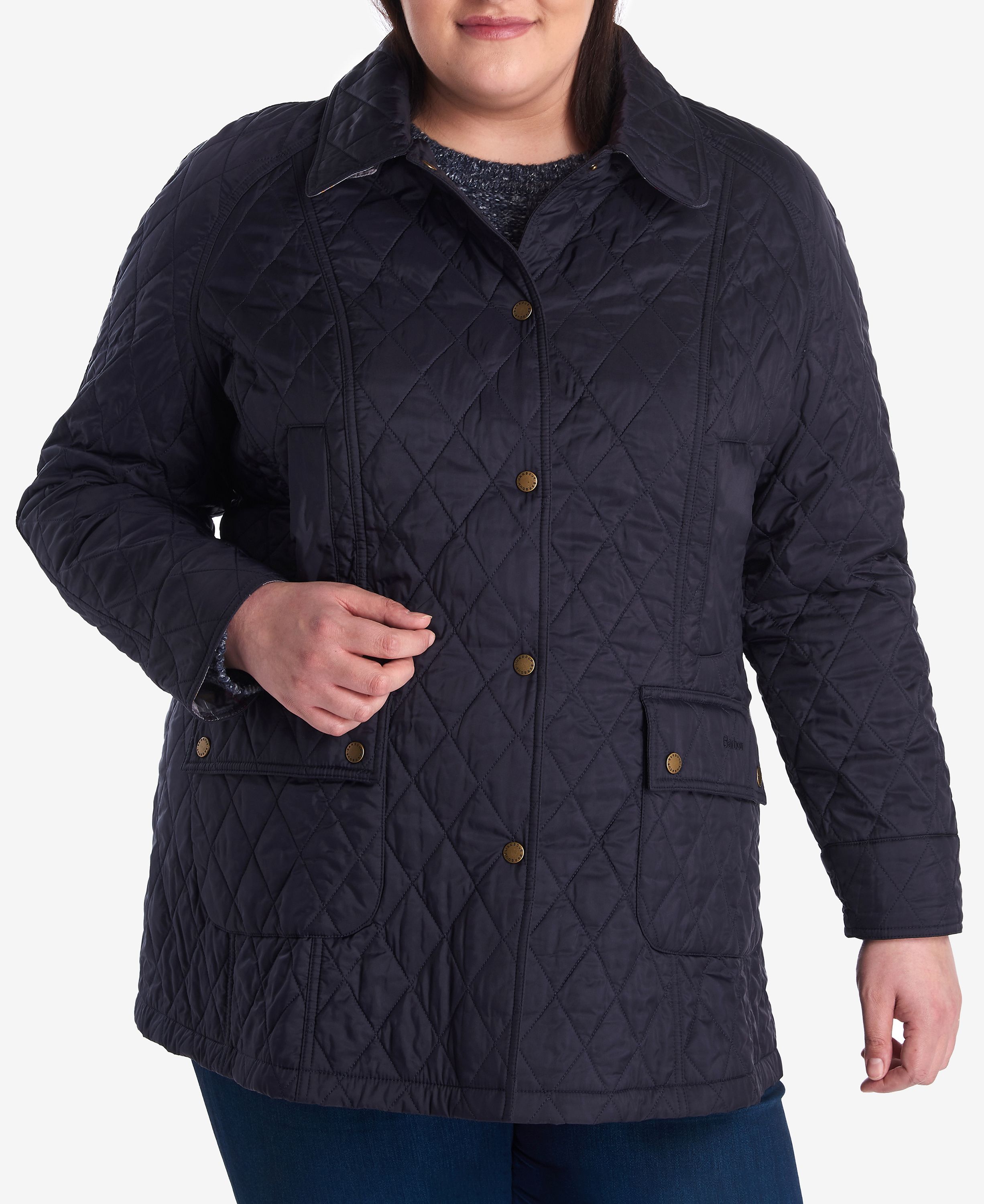 Plus size ladies barbour jacket 2025