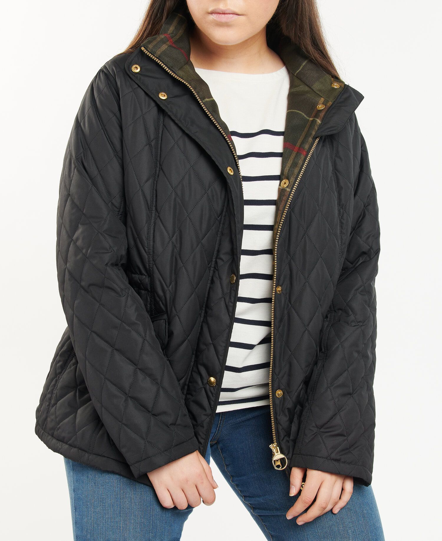 Plus size ladies barbour jacket sales