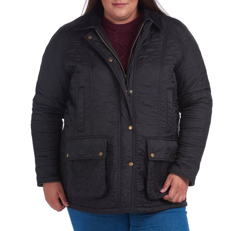 Barbour jacket womens plus size top