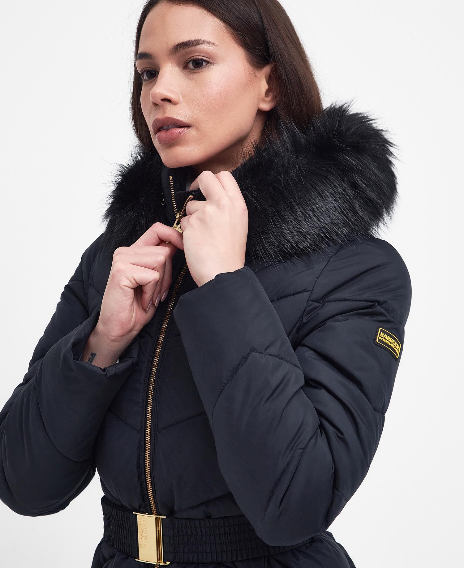 Barbour imantra deals mink jacket