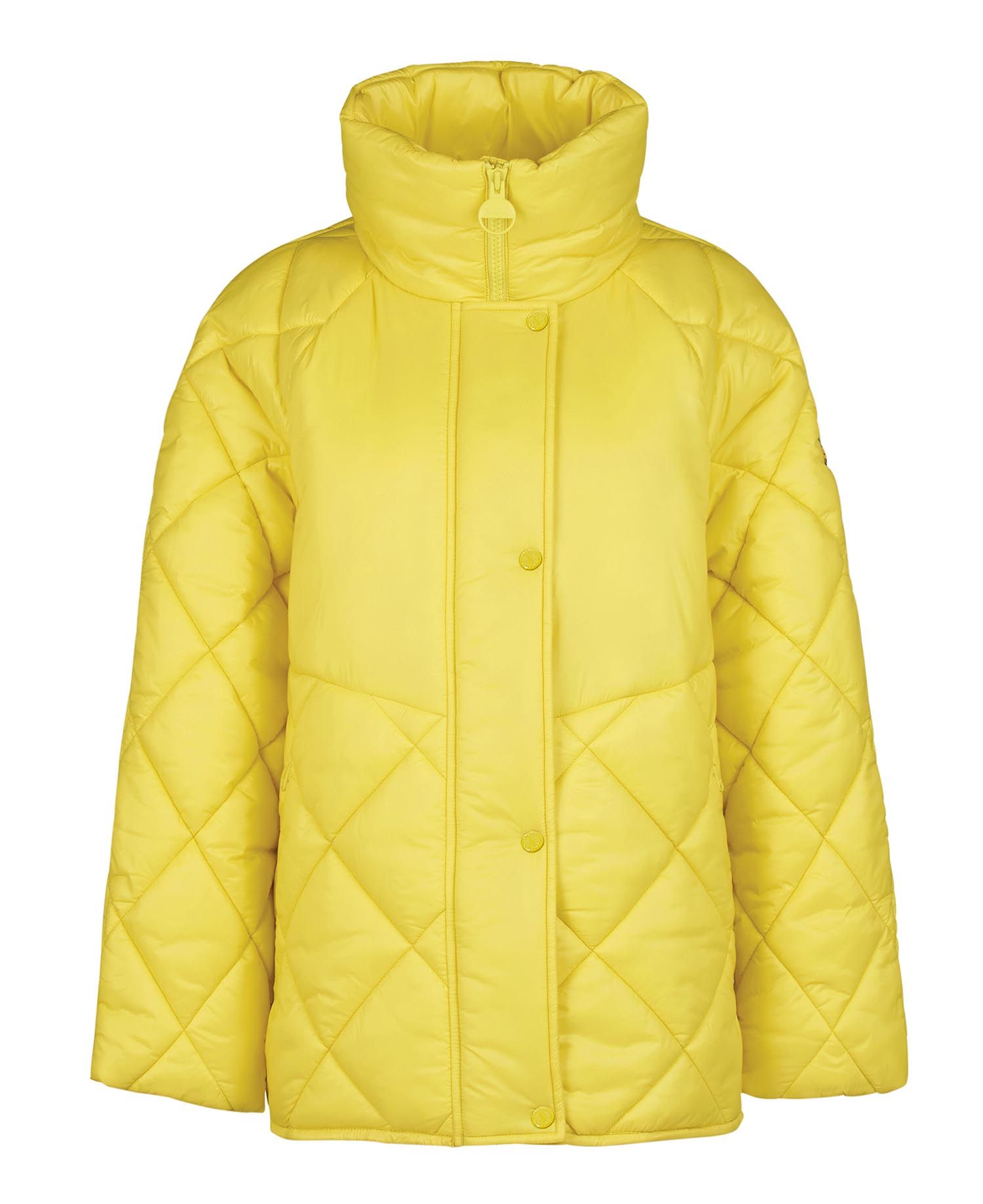 Yellow hotsell barbour coat