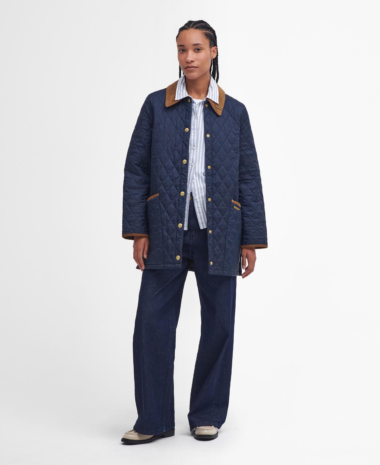Barbour liddesdale blue online