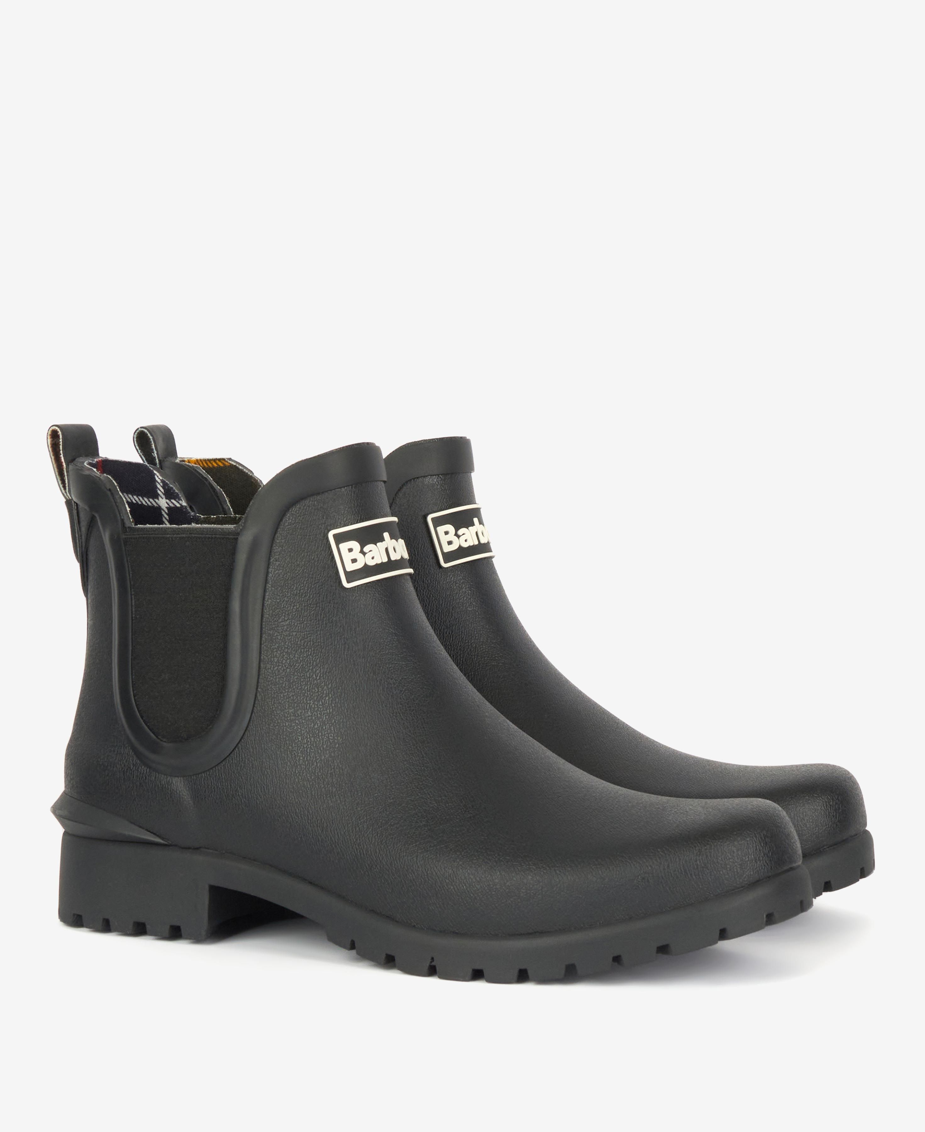 Barbour Wilton Wellingtons in Black Barbour