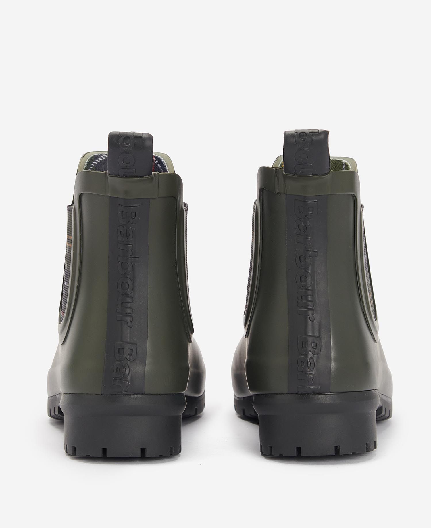 Buy the Barbour Kingham Wellingtons in Olive | Barbour