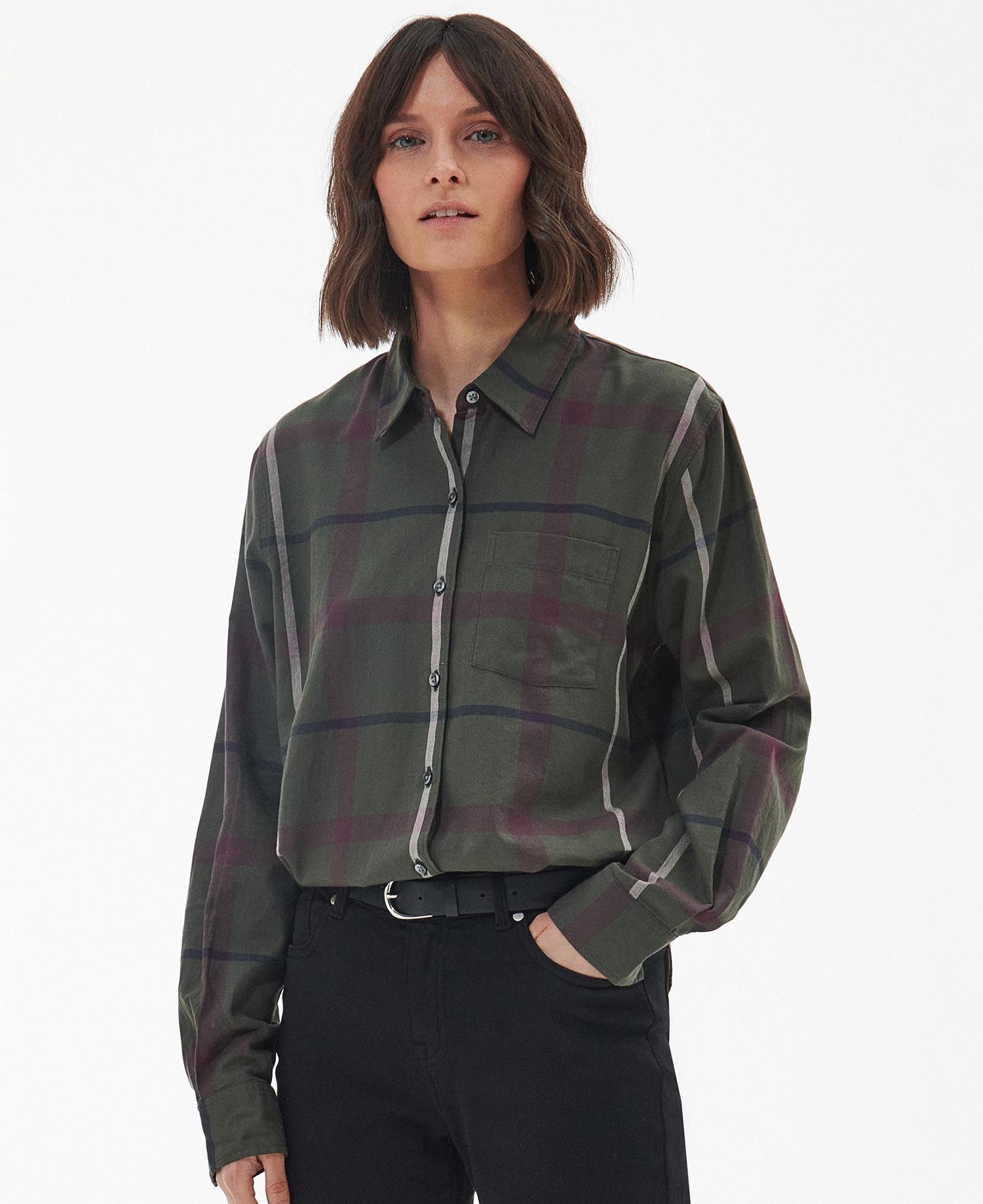 Barbour outlet oxer shirt