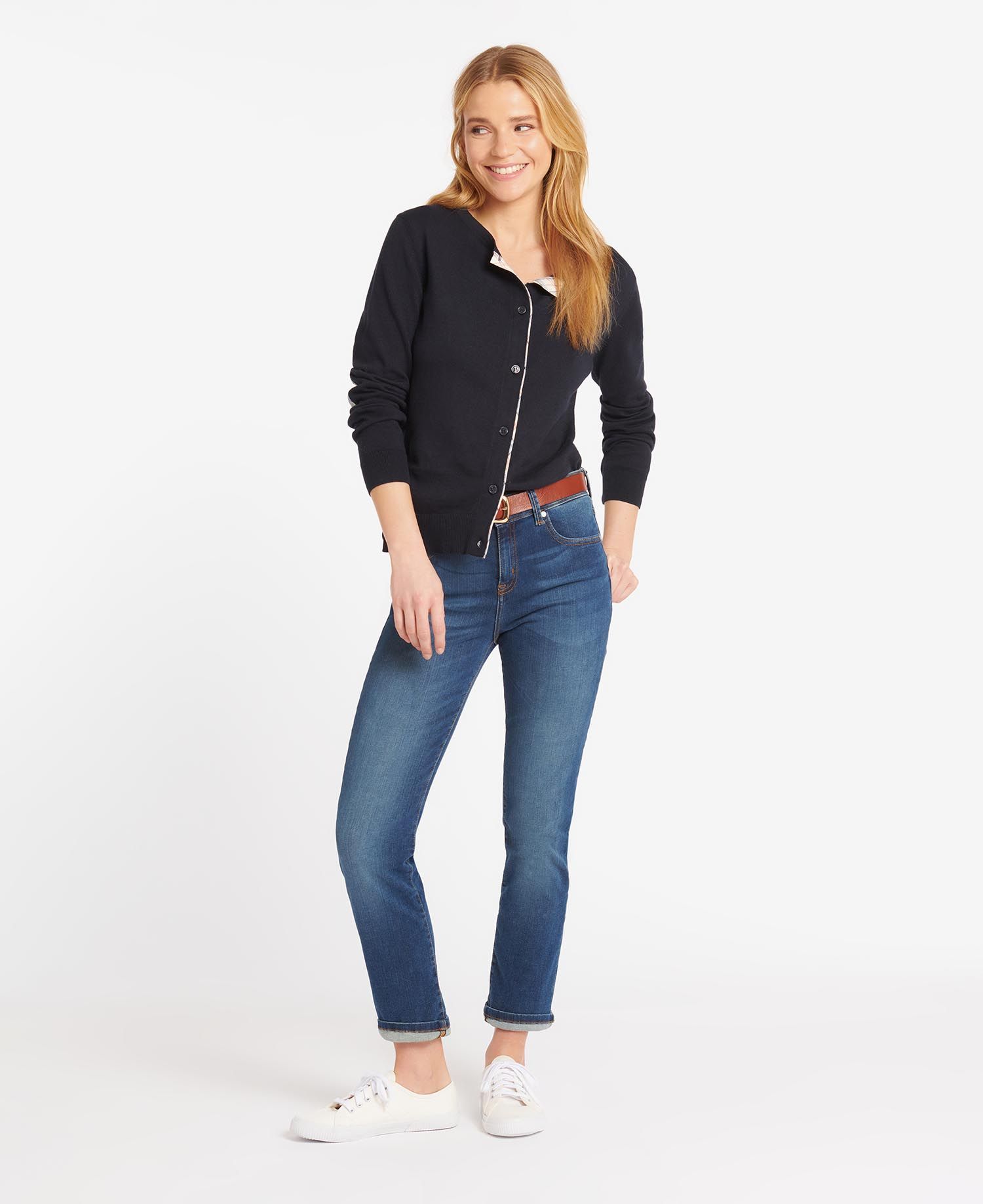 Barbour Essential Slim Jean in Blue Barbour