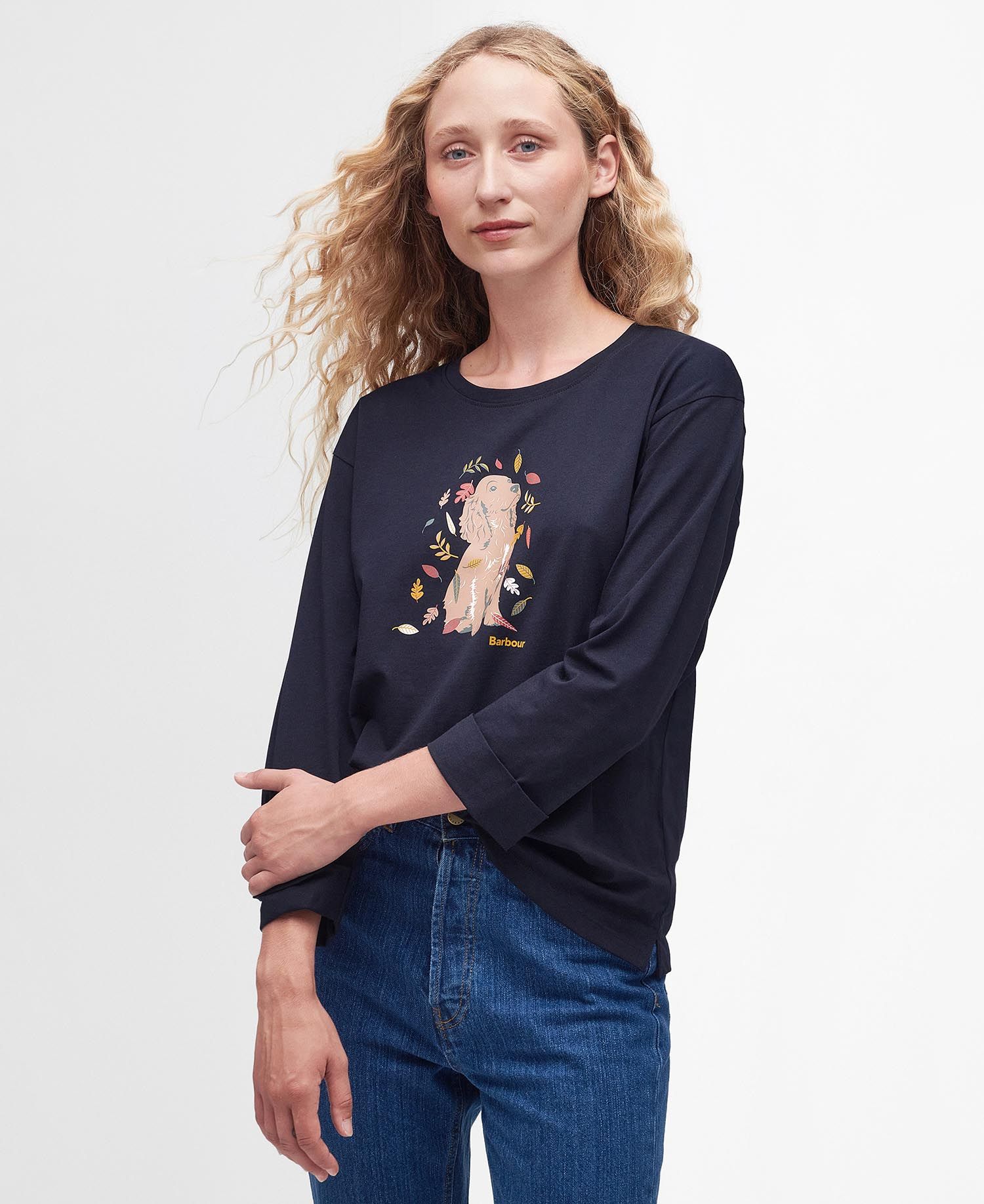 Shop the Barbour Burne T Shirt in Navy today. Barbour