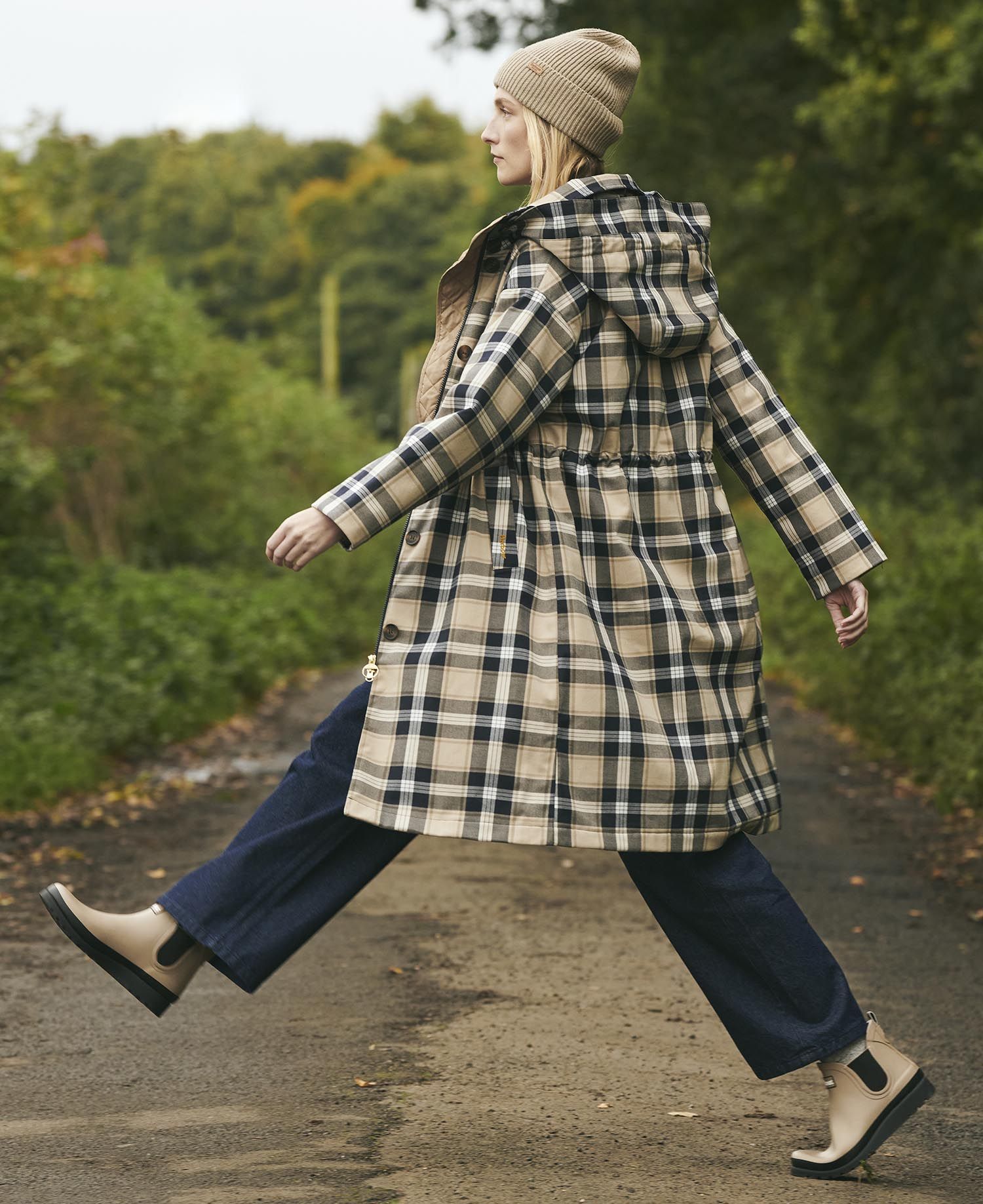 Shop the Barbour Iris Tartan Waterproof Jacket in Navy today. Barbour