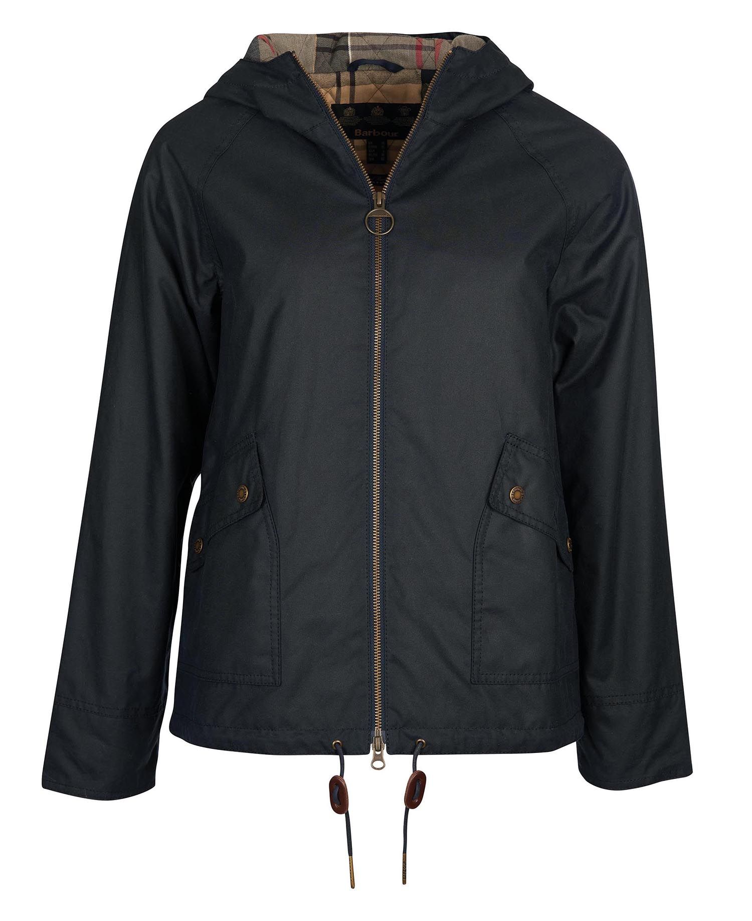 Barbour Windemere Wax Jacket Navy Dress 10 Barbour