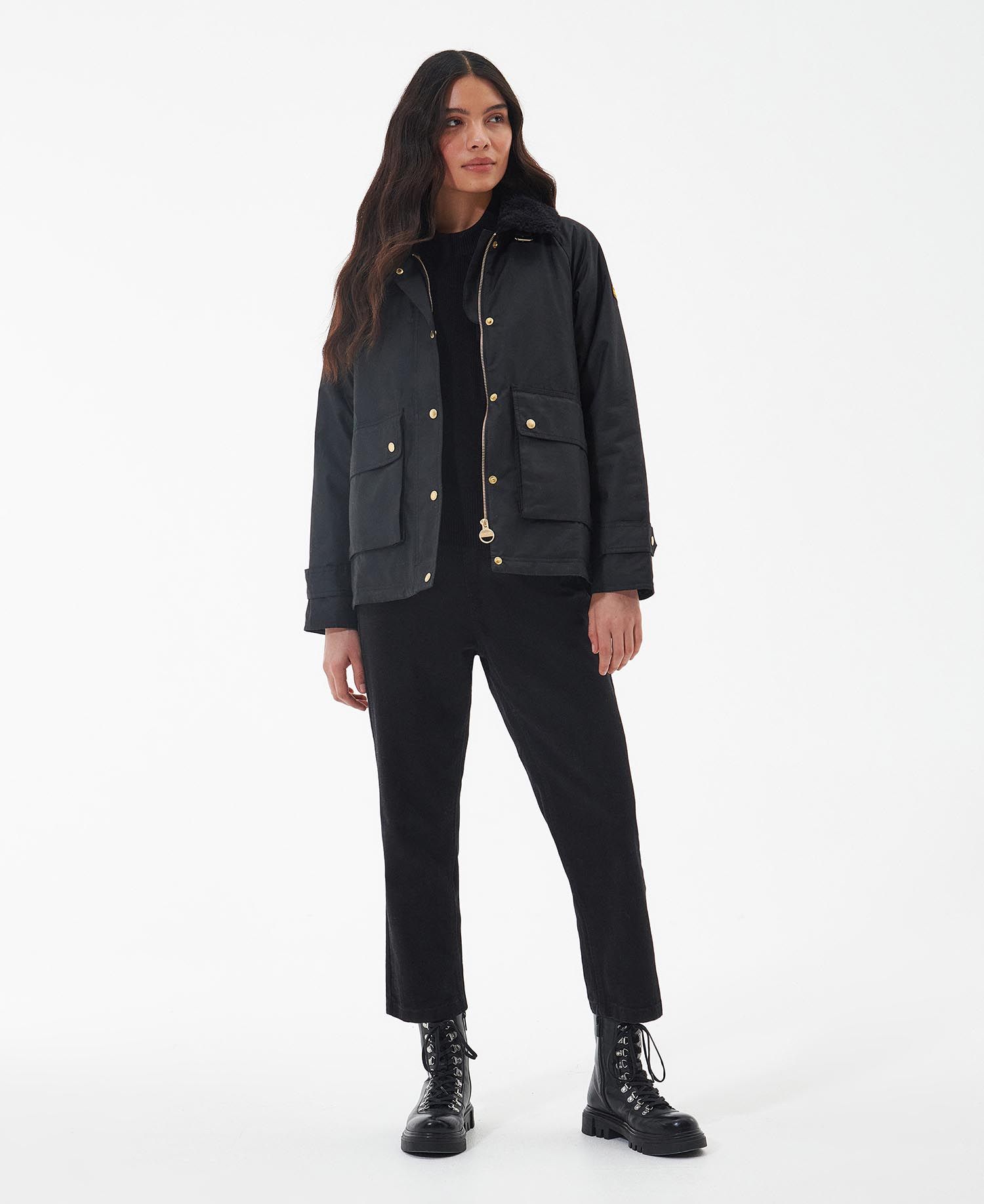 Barbour aira wax jacket sale