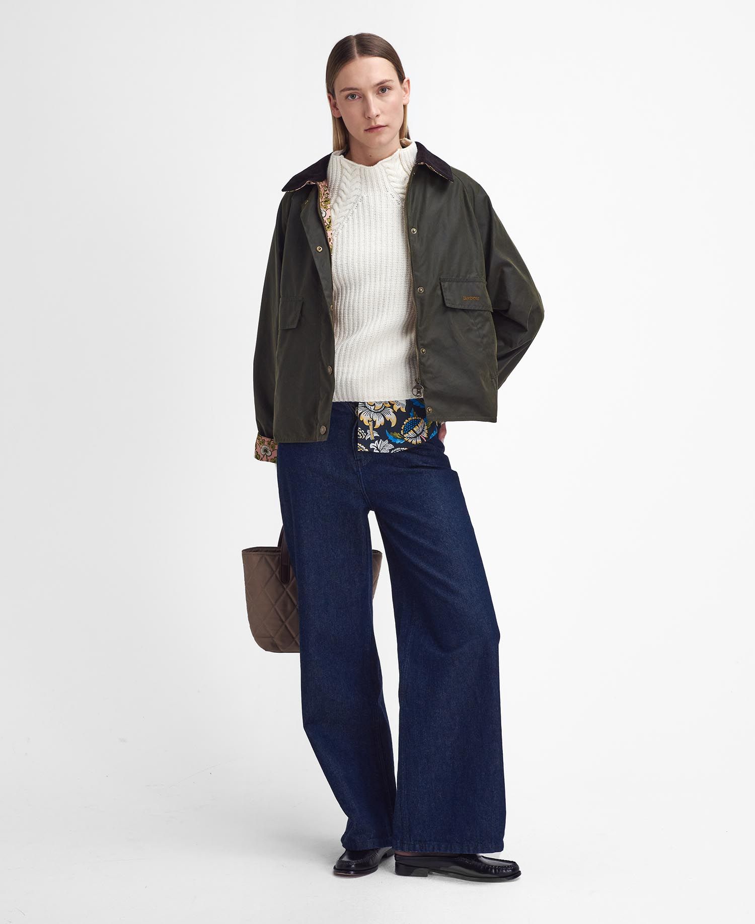 Shop the Barbour x William Morris Gallery Rendall Waxed Jacket in Green today. Barbour