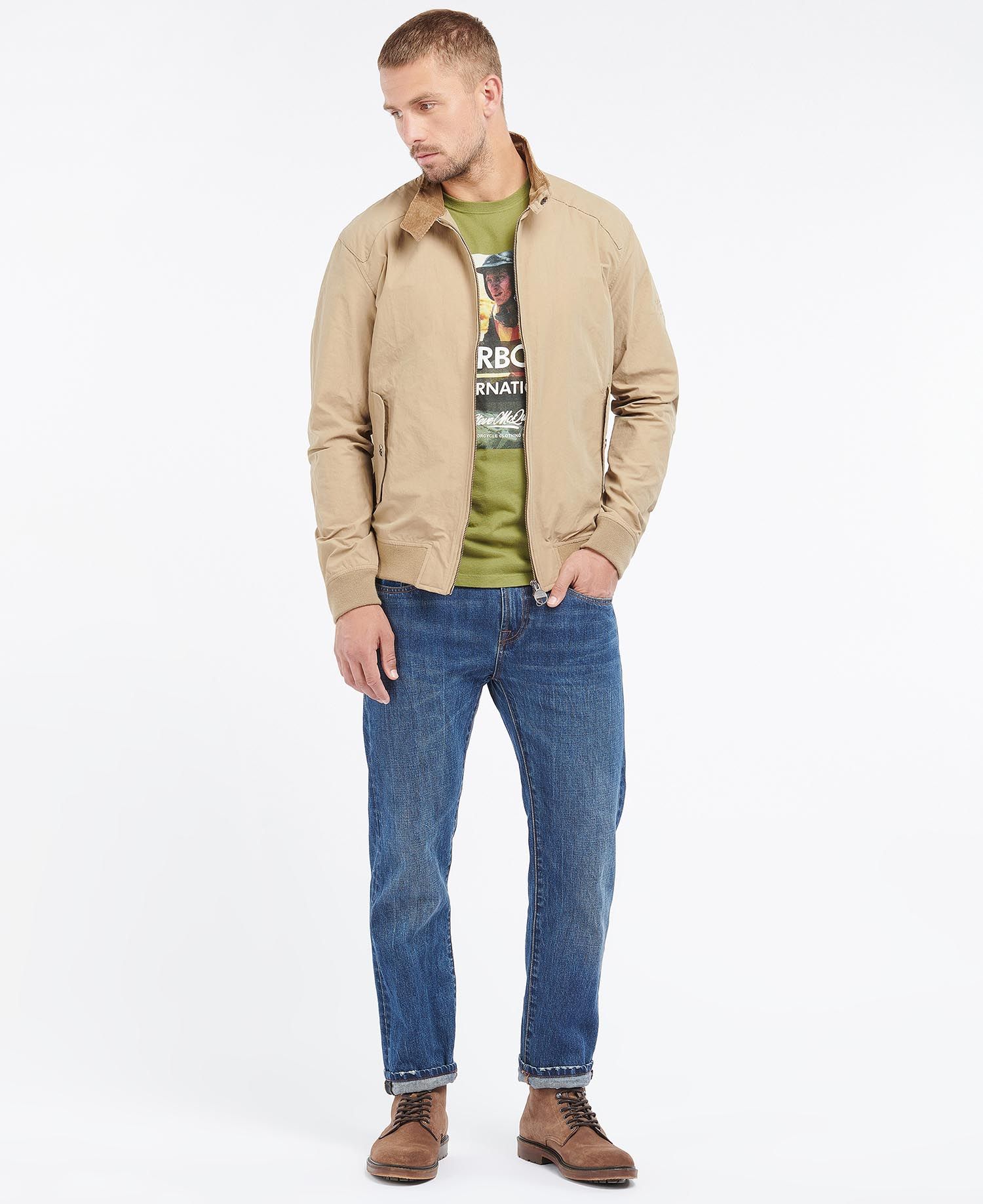 Barbour steve mcqueen sale rectifier harrington casual jacket