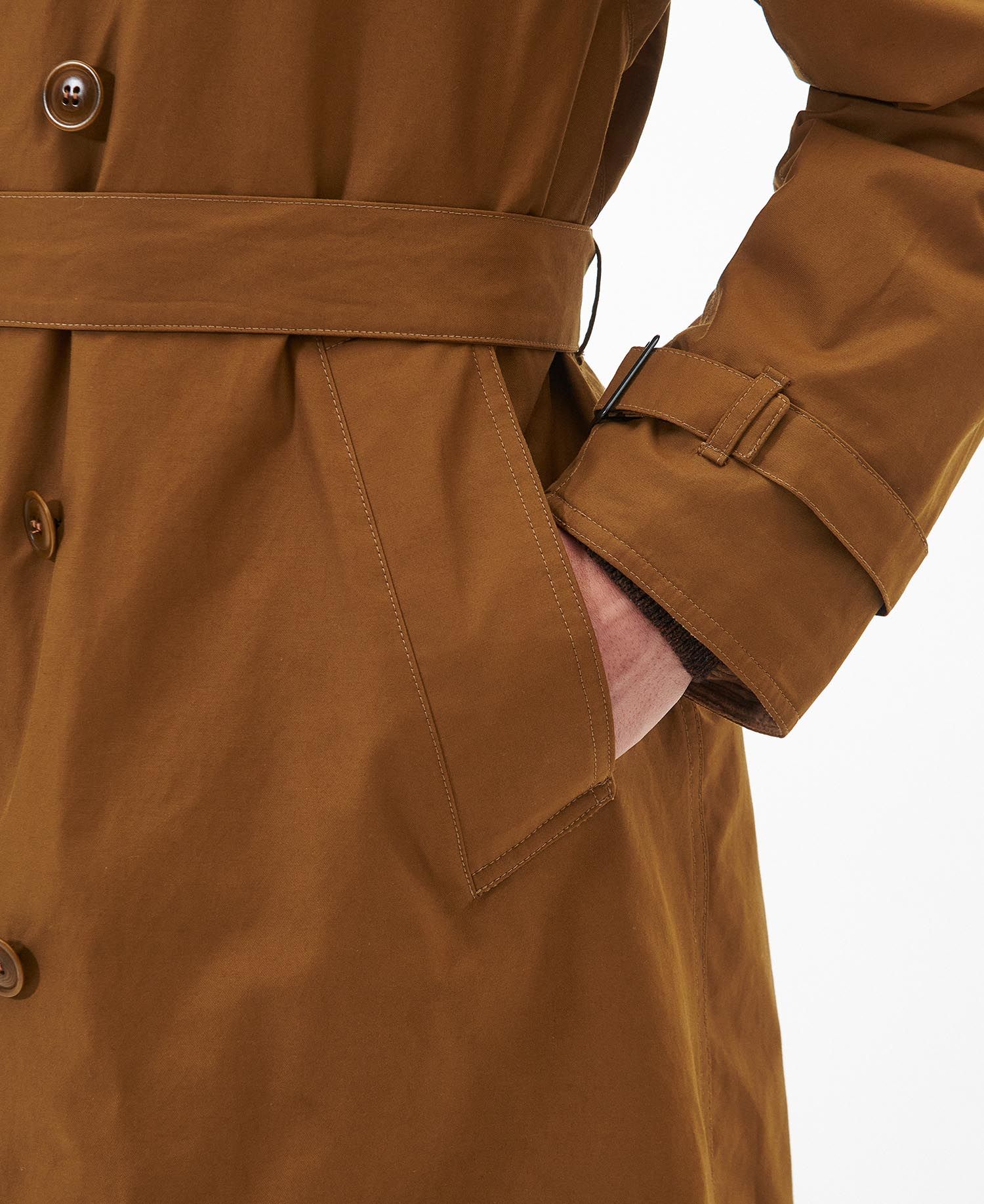 Shop the Barbour Whitley Casual Trench Coat in Brown today