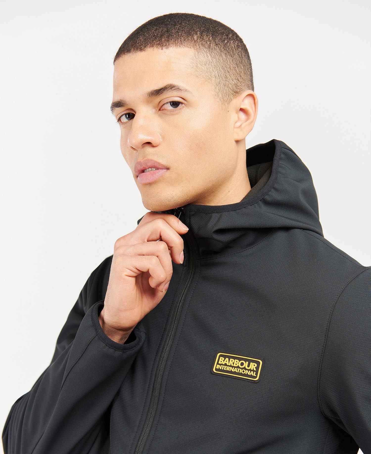 Barbour on sale track top