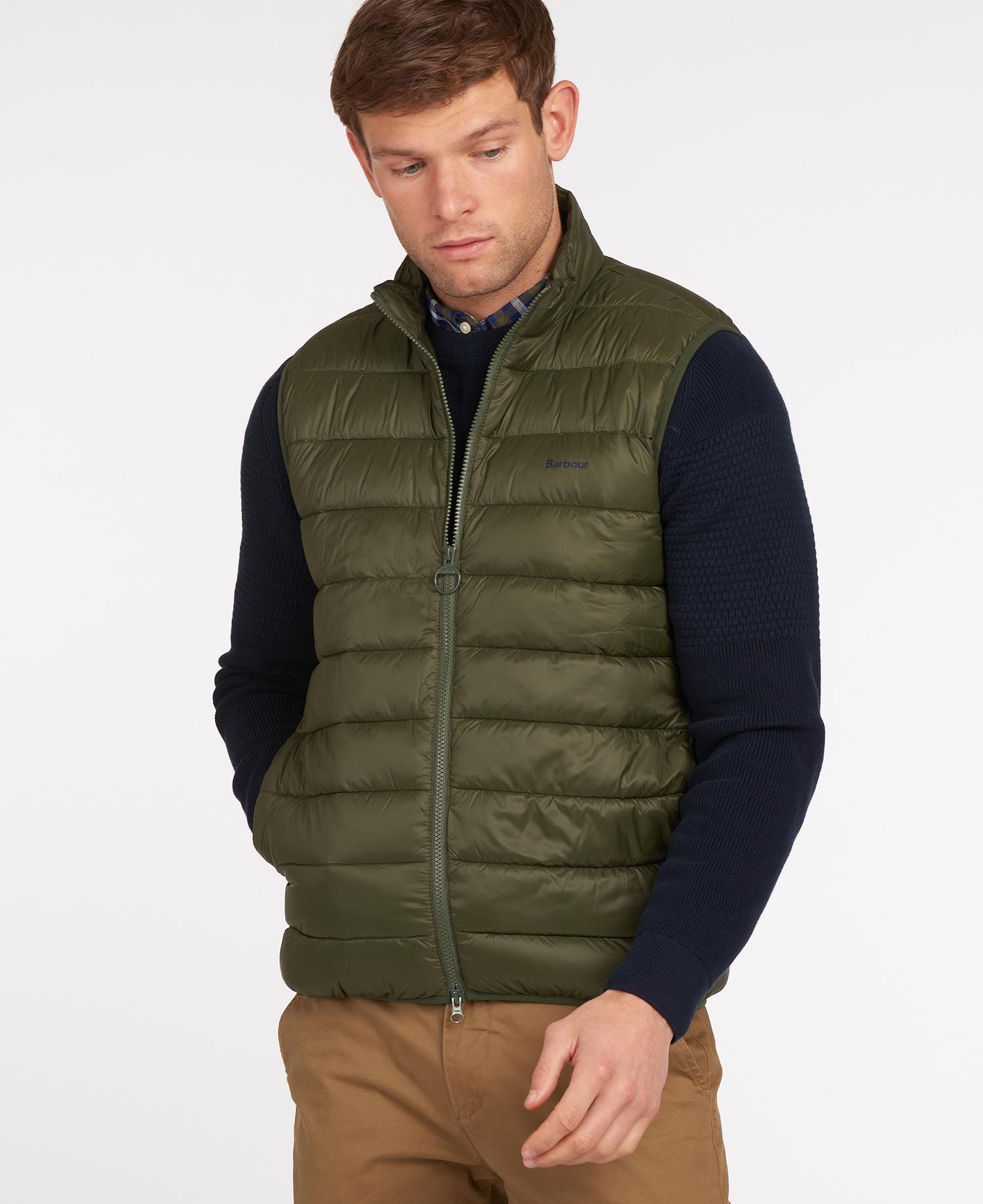 Barbour Bretby Gilet in Olive | Barbour