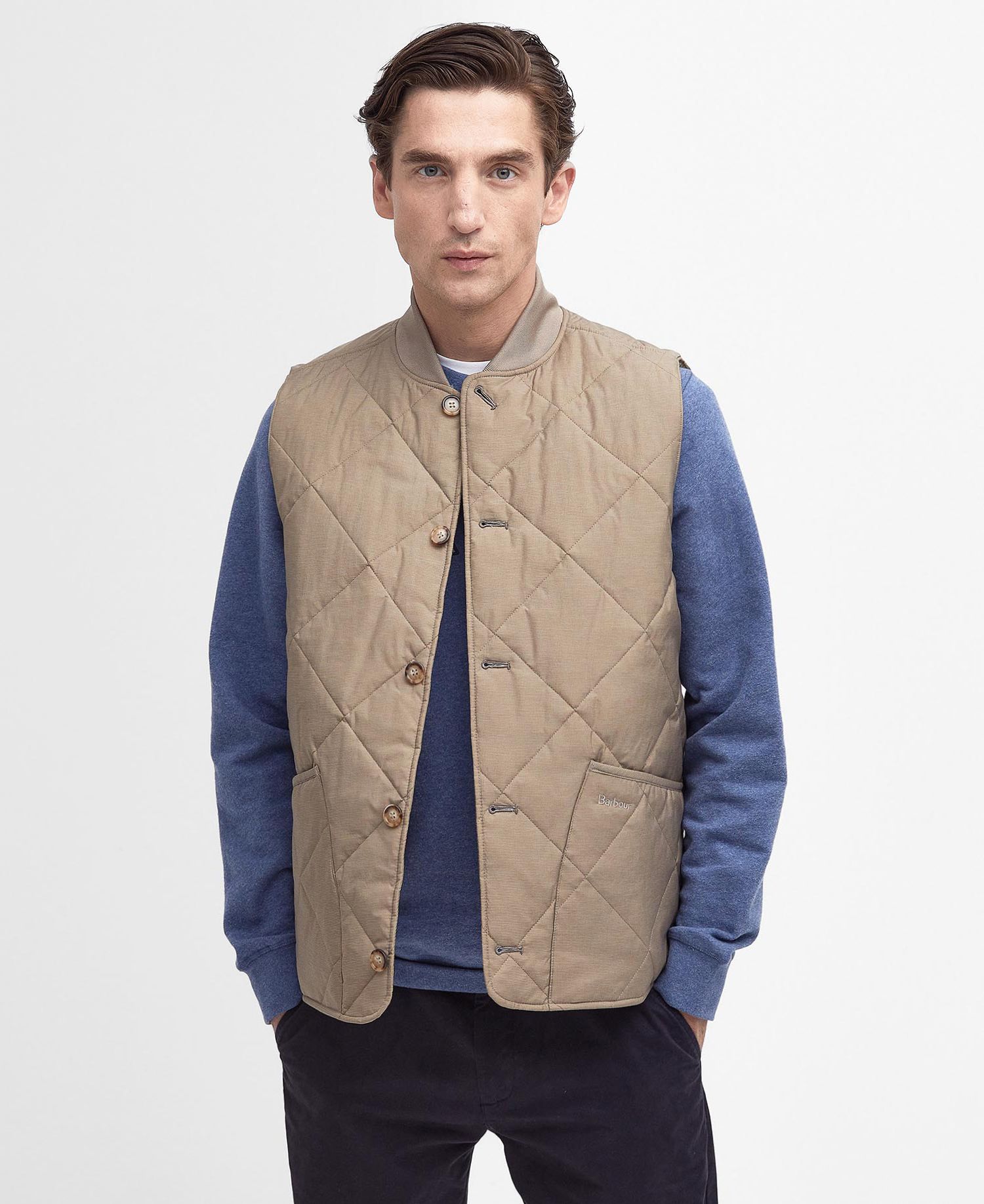 Shop the Tarn Liddesdale Gilet in Beige today. Barbour