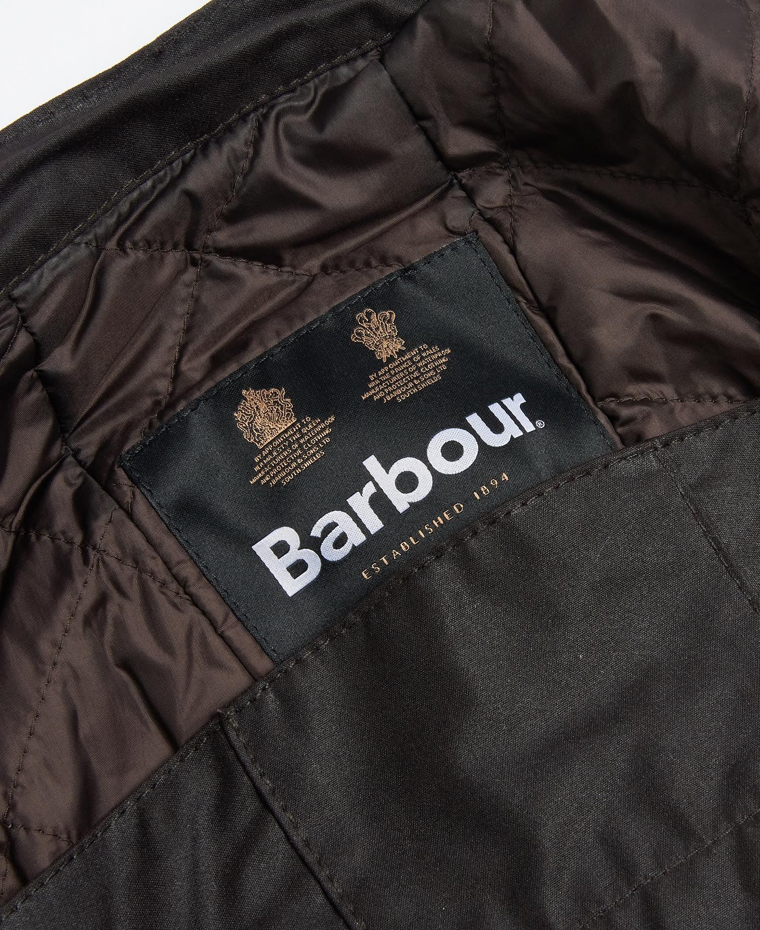 Barbour Waxed Storm Hood in Brown | Barbour