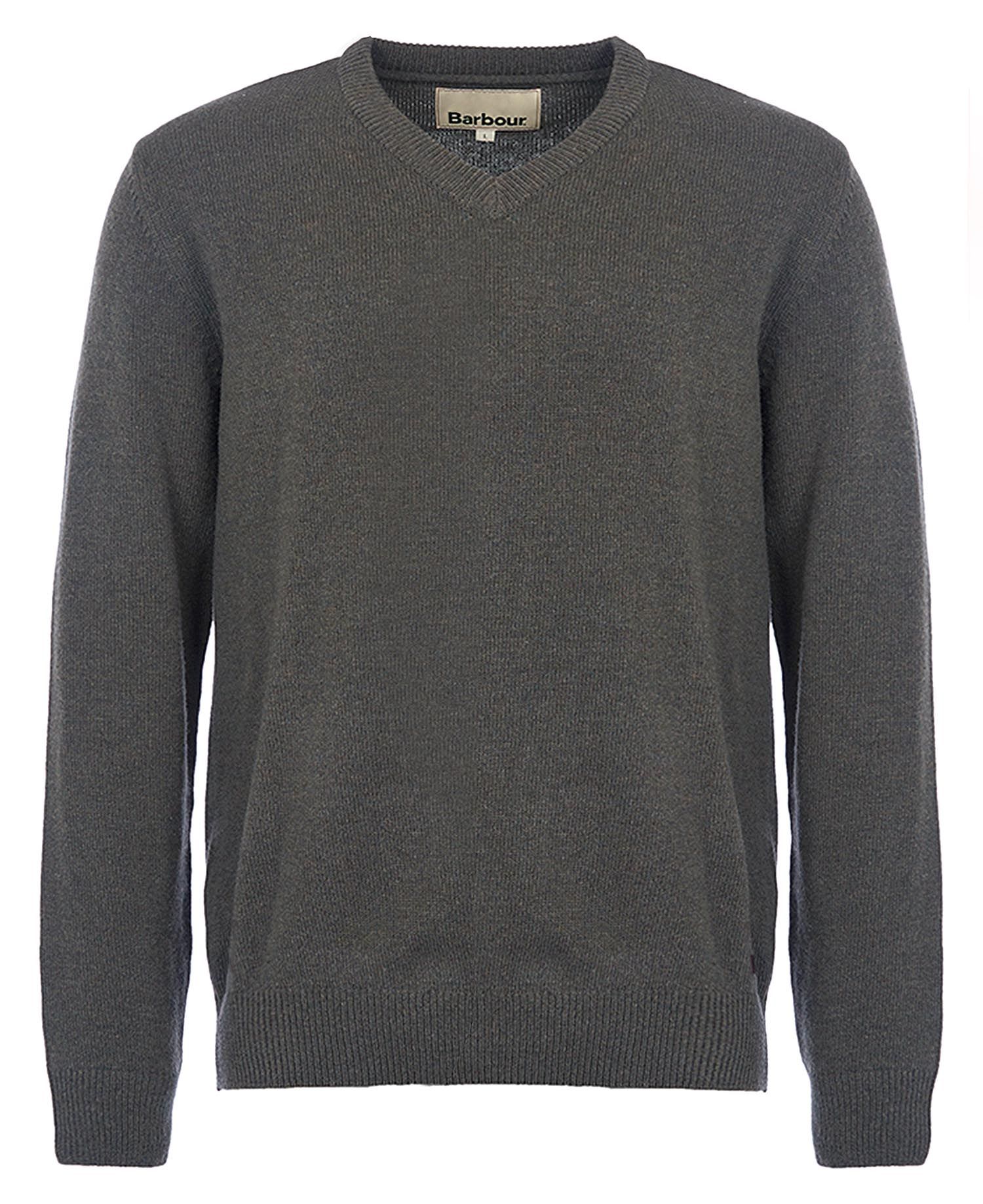 Barbour v neck sweater hot sale