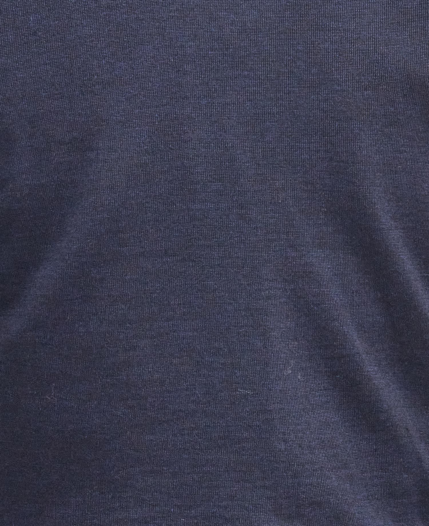 Barbour Gamlan Half Zip Sweater in Blue Barbour