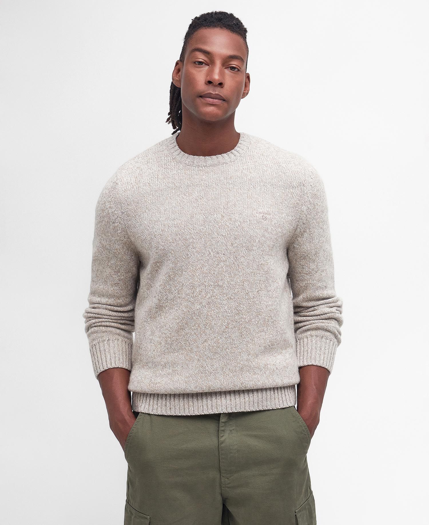 Barbour rhine store crew neck jumper