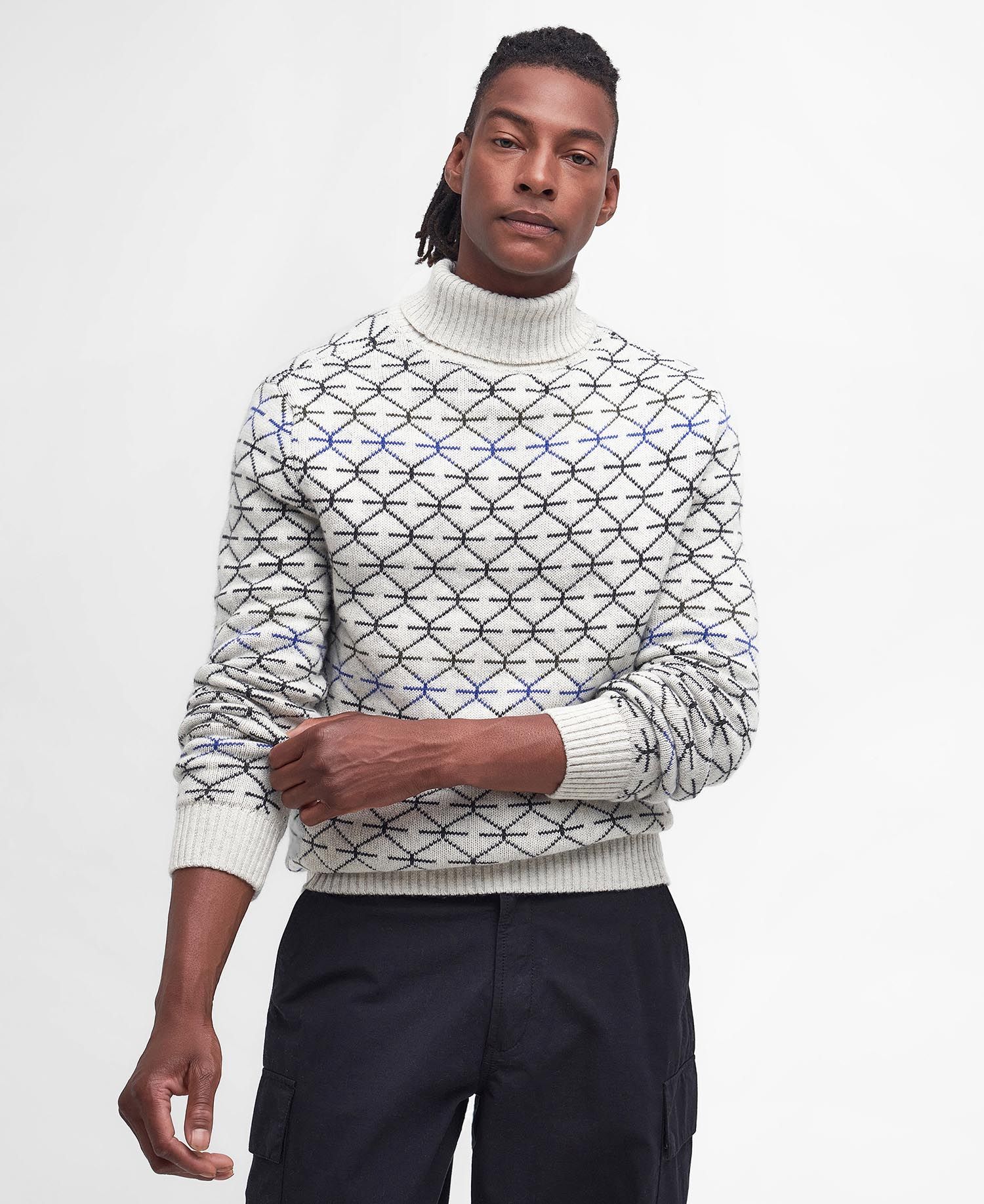 Barbour roll sales neck jumper