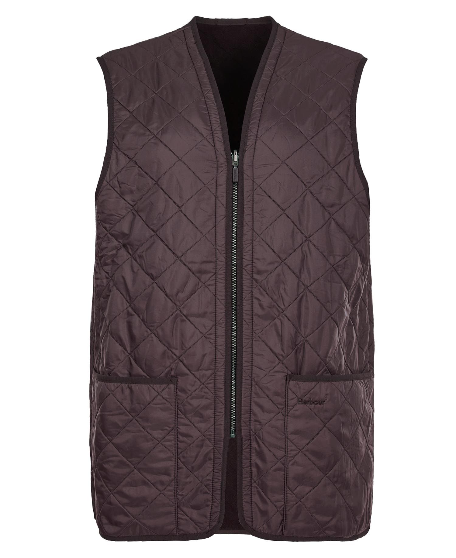 Barbour Polarquilt Waistcoat/Zip-In Liner in Brown | Barbour