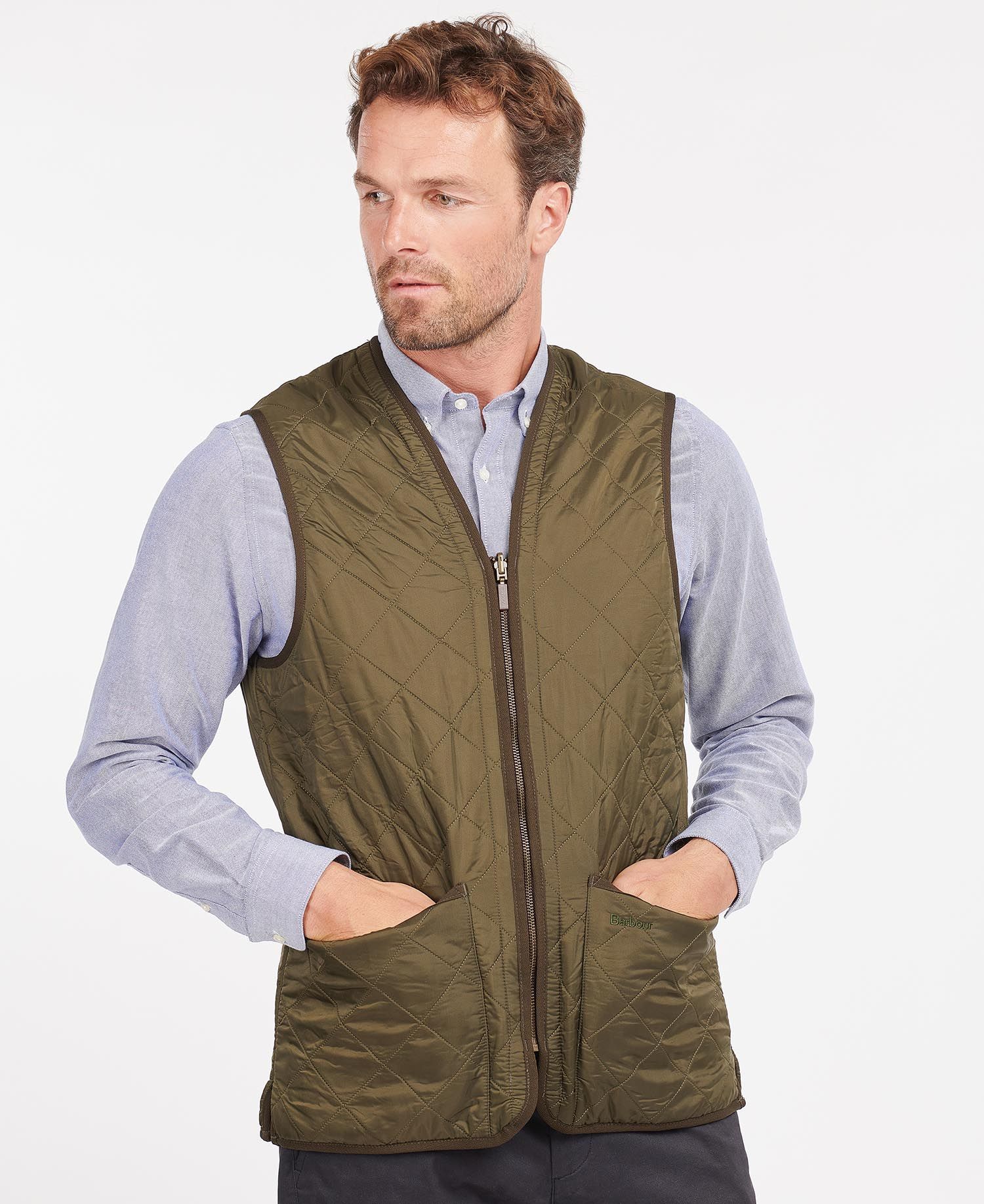 Barbour bedale zip in best sale liner