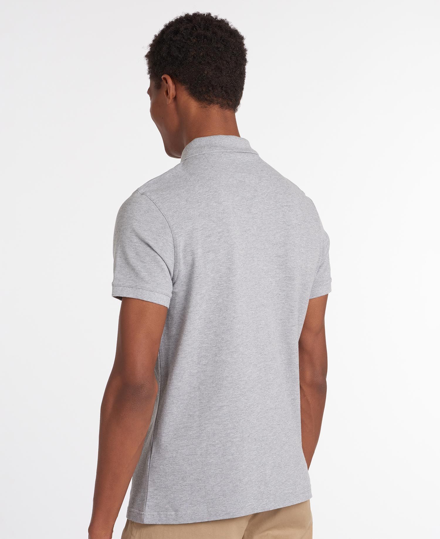 Barbour Sports Polo in Grey | Barbour